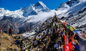 View from Annapurna Base Camp