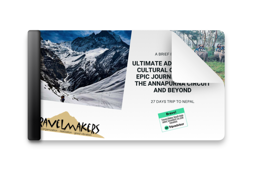 ANNAPURNA CIRCUIT and Base Camp, Chitwan, Rafting, Pokhara, Kathmandu Trip